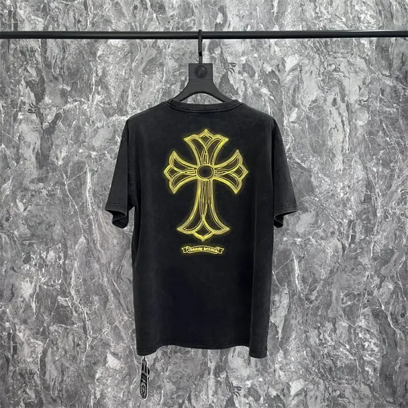 chrome hearts t-shirt manches courtes pour unisexe s_1241365